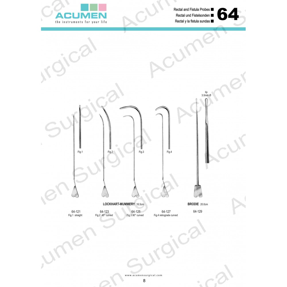 Rectal and Fistula Probes